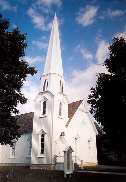 Pioneer Gothic Church in Dwight, IL